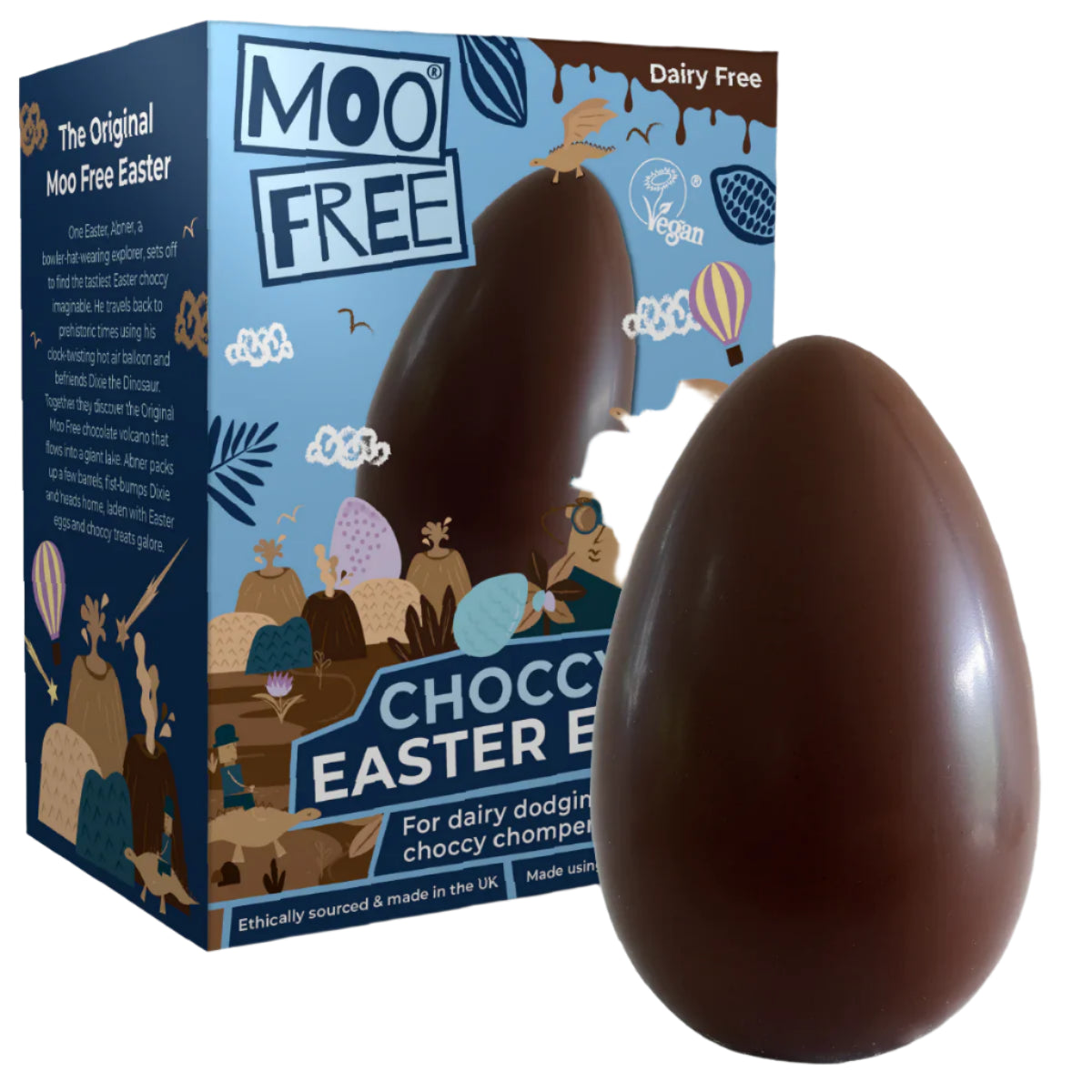 Moo Free Choccy Easter Egg 60g