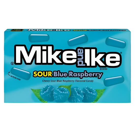 Mike and Ike Sour Blue Raspberry