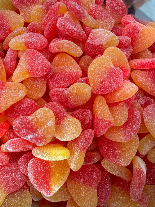 TROLLI SOUR PEACH HEARTS