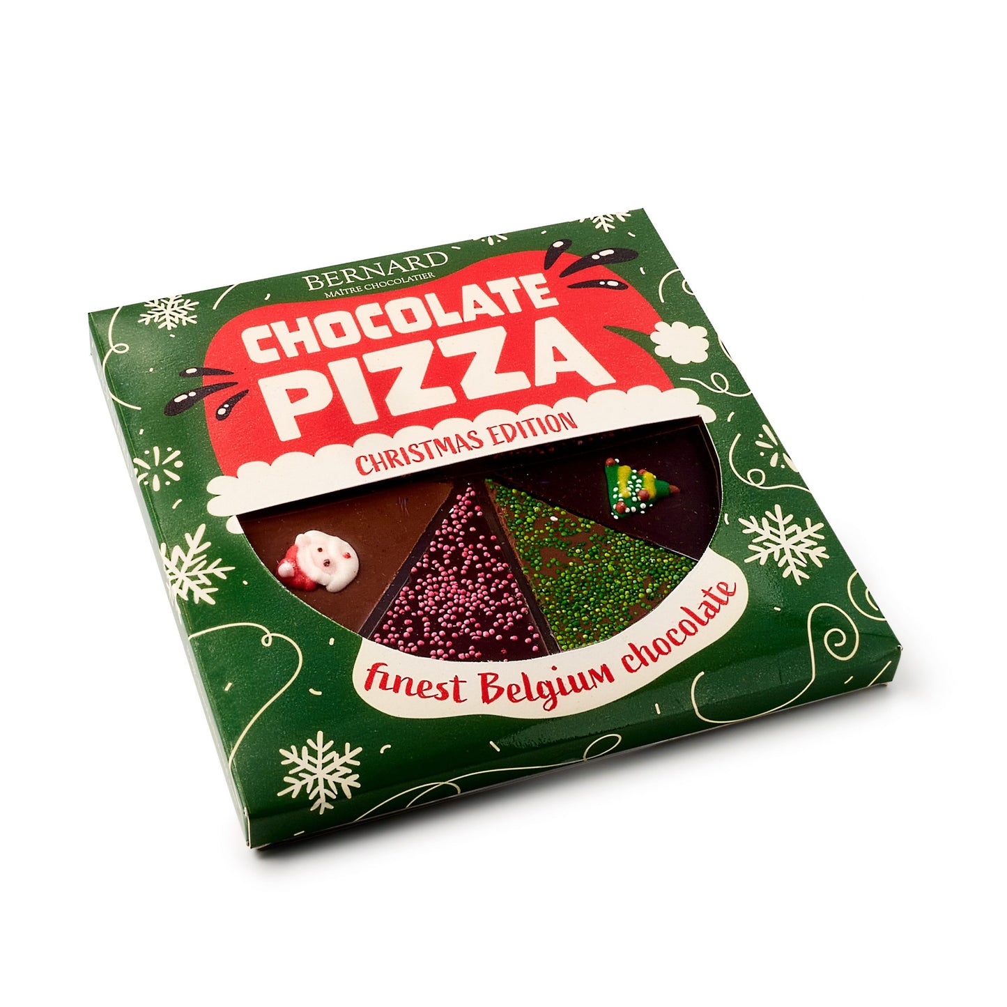 105g Chocolate pizza – Christmas edition