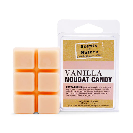 Vanilla Nougat Candy Soy Wax Melts 60g