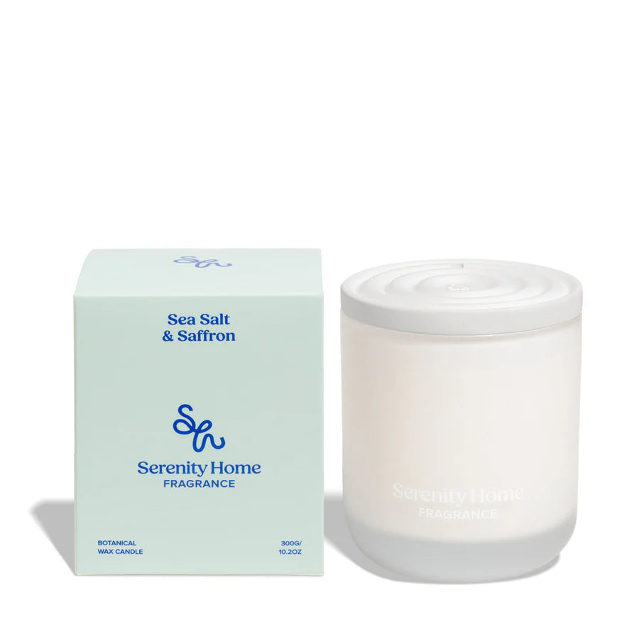 Sea Salt & Saffron 300g Candle