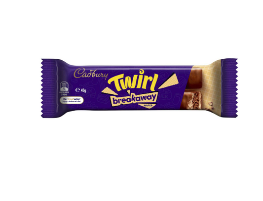 Cadbury Twirl Crispy Chocolate Bar 40g