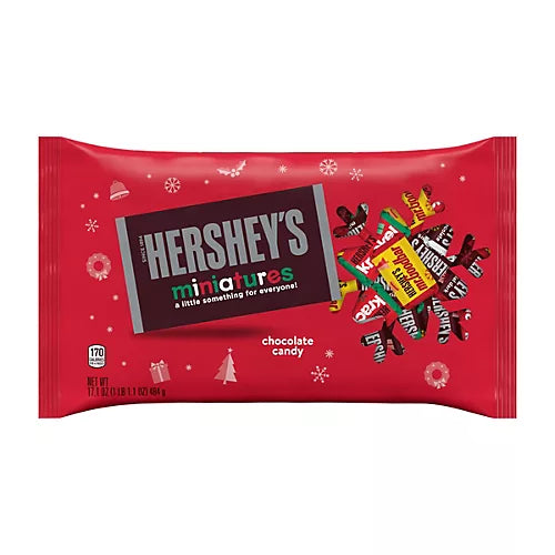 Hershey's Assorted Miniatures Christmas Candy