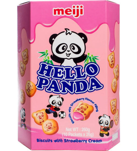 MEIJI Hello Panda Strawberry 260g