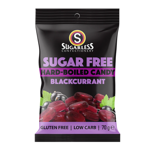 Sugar free Hard boiled Candy - Blackcurrant