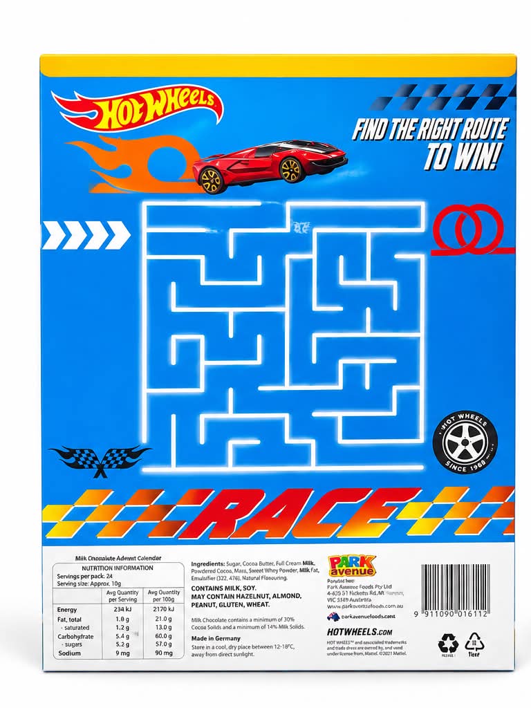 Hot Wheels Advent Calendar