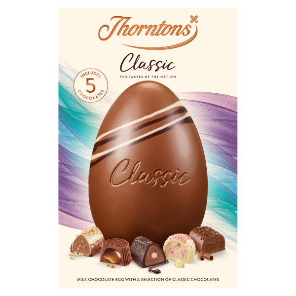 Thorntons Classic Milk Chocolate Egg 150G