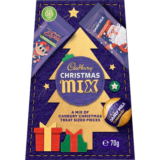 Cadbury Christmas Mix Gift Box 70g