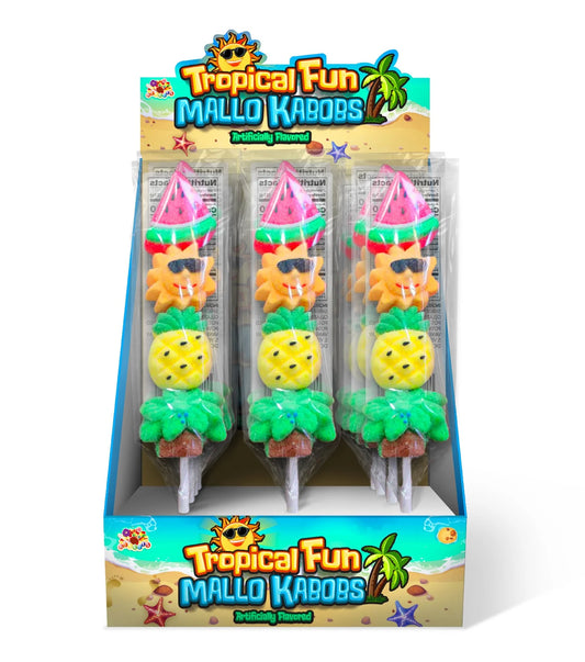 Tropical Fun Marshmallow Pops