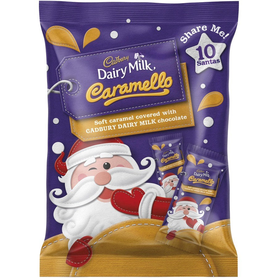Cadbury Caramello Santa 10 Pack