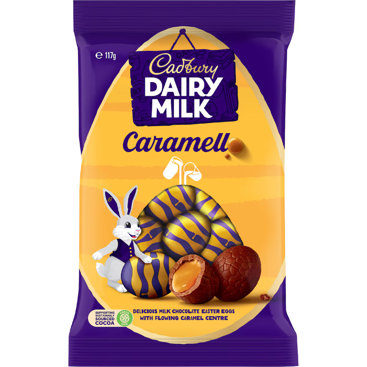 Cadbury Caramello Easter Chocolate Egg Bag