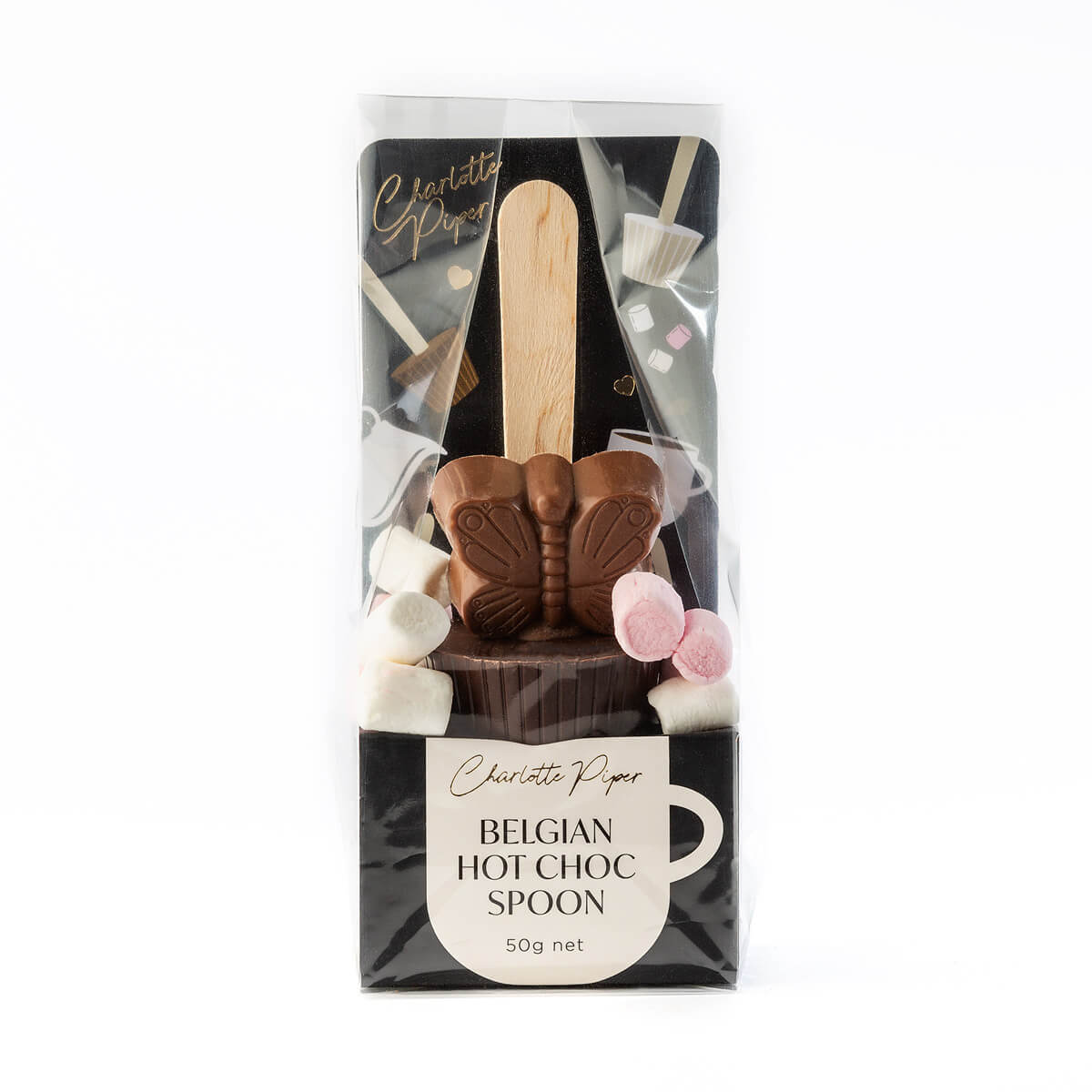 Hot Chocolate Spoon with Butterfly