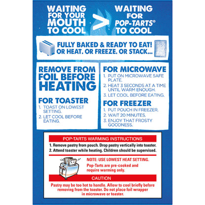 Pop Tarts Frosted Cookies & Crème 384g