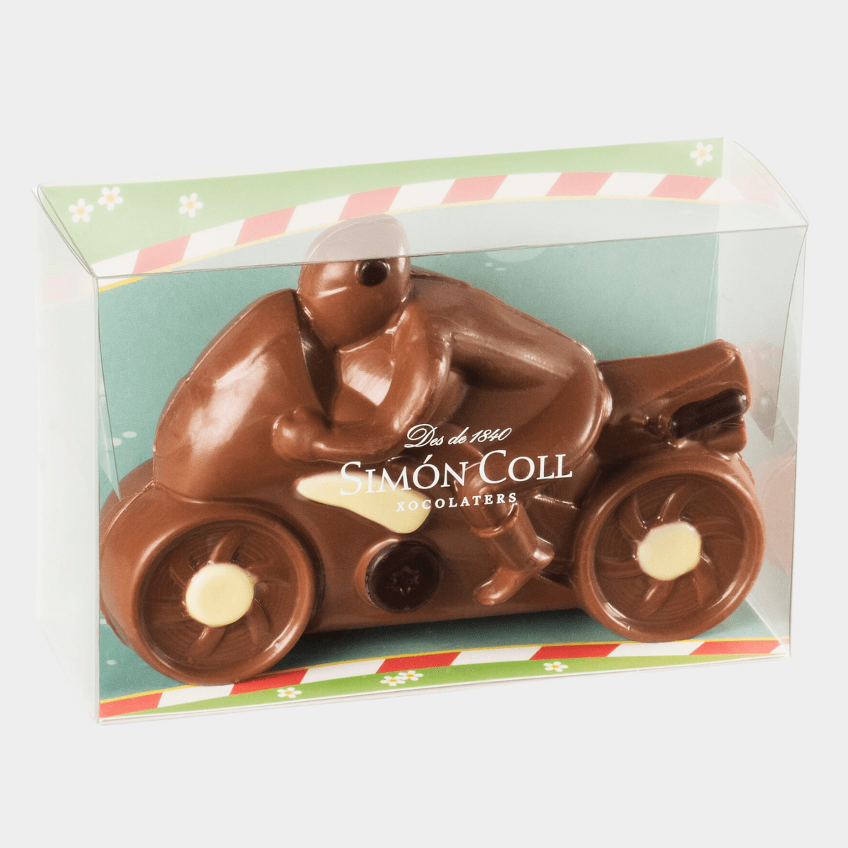 Simon Coll Milk Chocolate Motorbike 175g