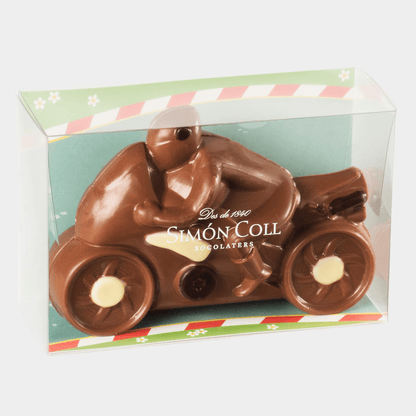 Simon Coll Milk Chocolate Motorbike 175g