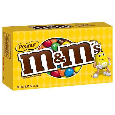 M&M Milk Chocolate Peanuts 88g