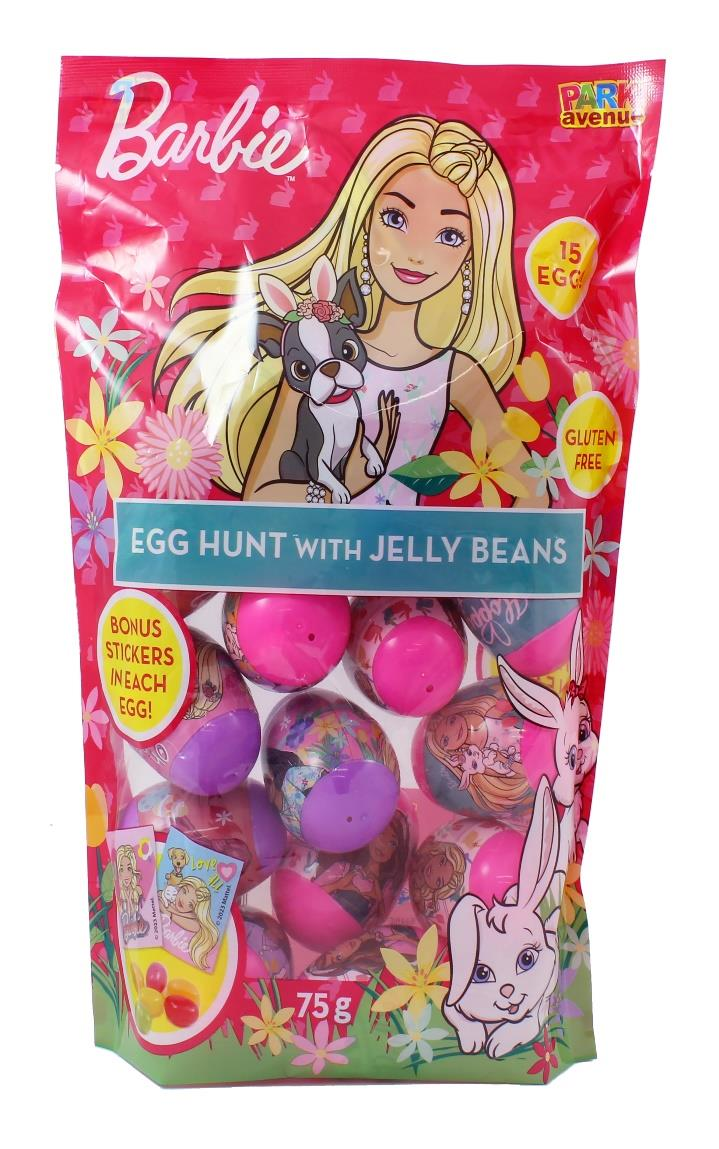 Barbie Hunting Bag with Jelly Beans & Stickers