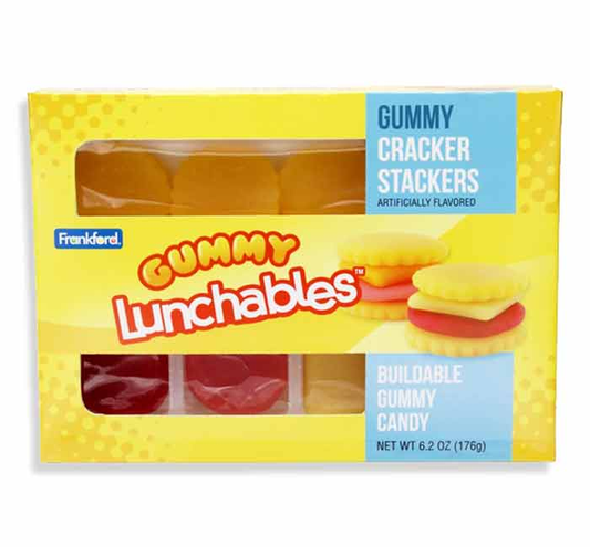 Gummy Lunchables Cracker Stackers 180g