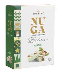 Cretamel Nougat Bites with Pistachio 150g Box