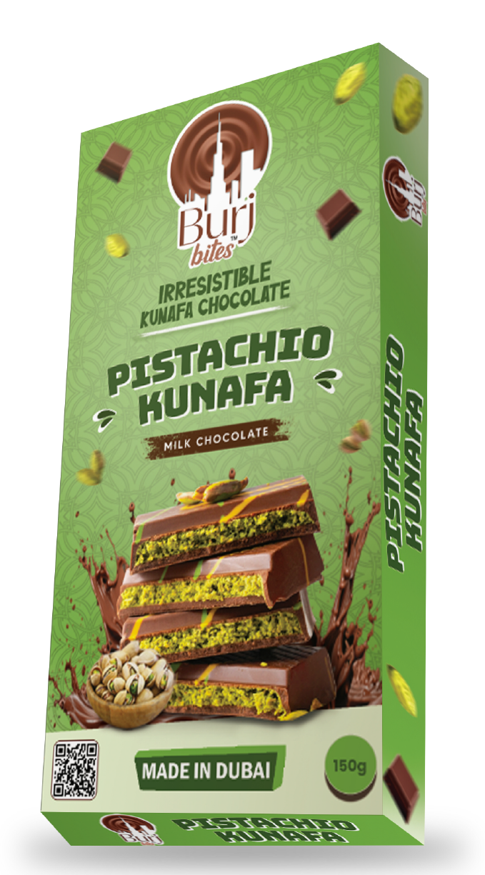 Dubai Chocolate - Pistachio Kunafa