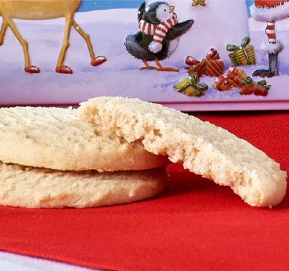 Embossed Santa’s Starry Night Tin