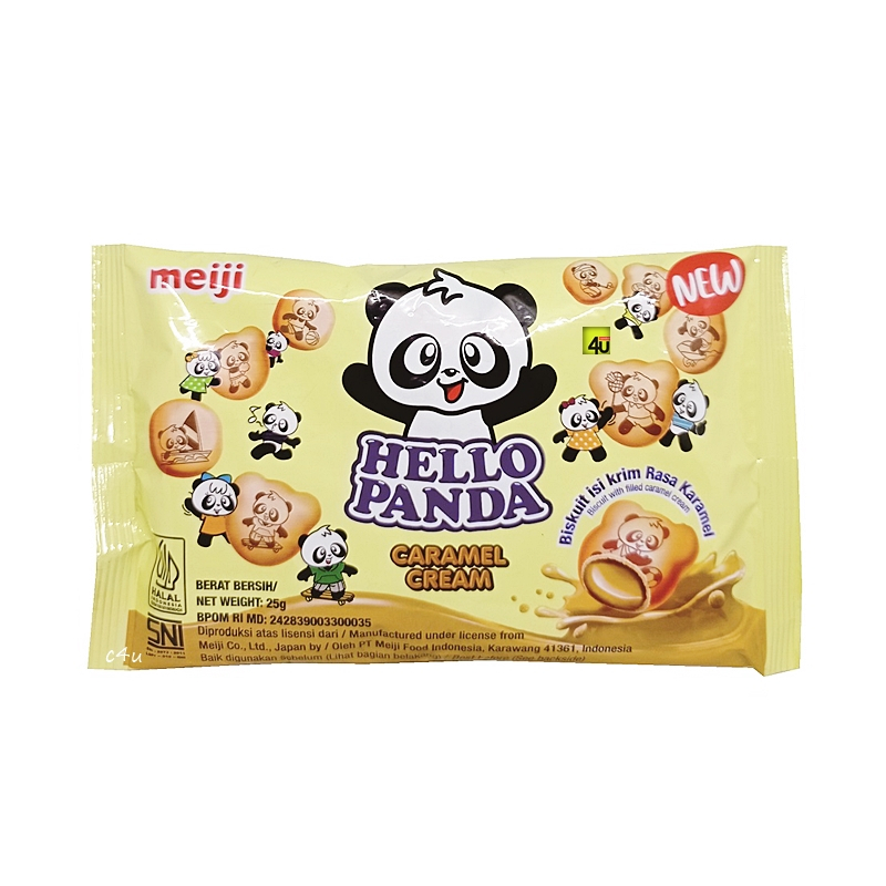 Hello Panda Biscuit Caramel Pouch 25g