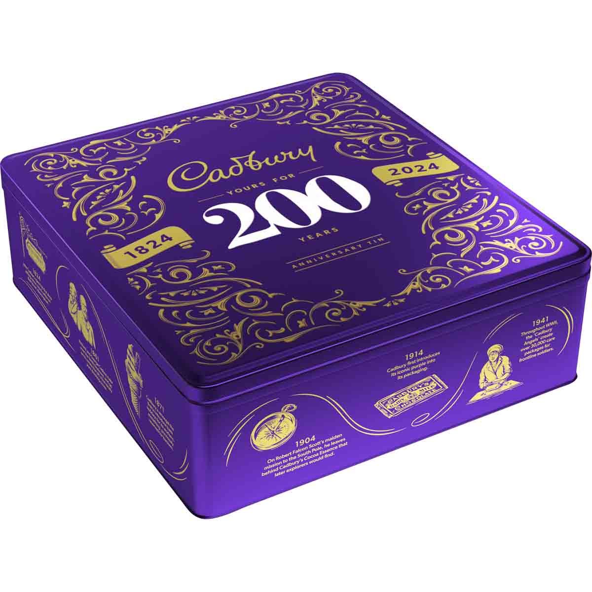 Cadbury Dairy Milk Chunk 200 Years Collection Tin 720g