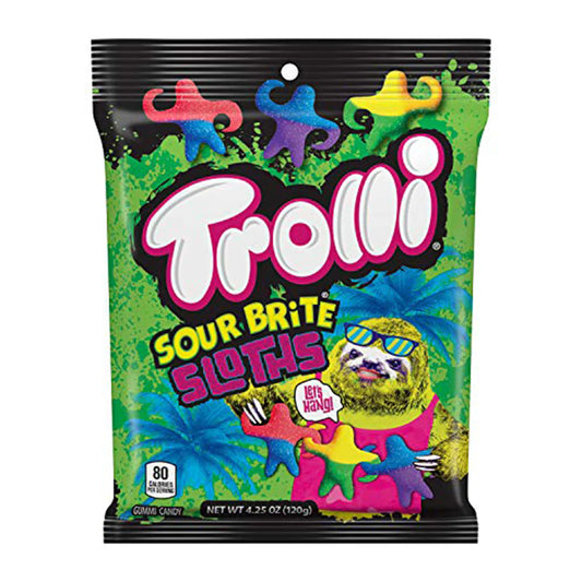 Trolli Sour Brite Sloths   120g