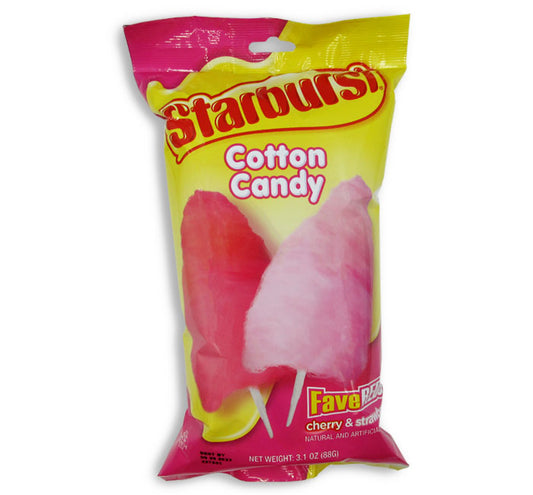 Starburst Fave Reds Cotton Candy 88g Bag