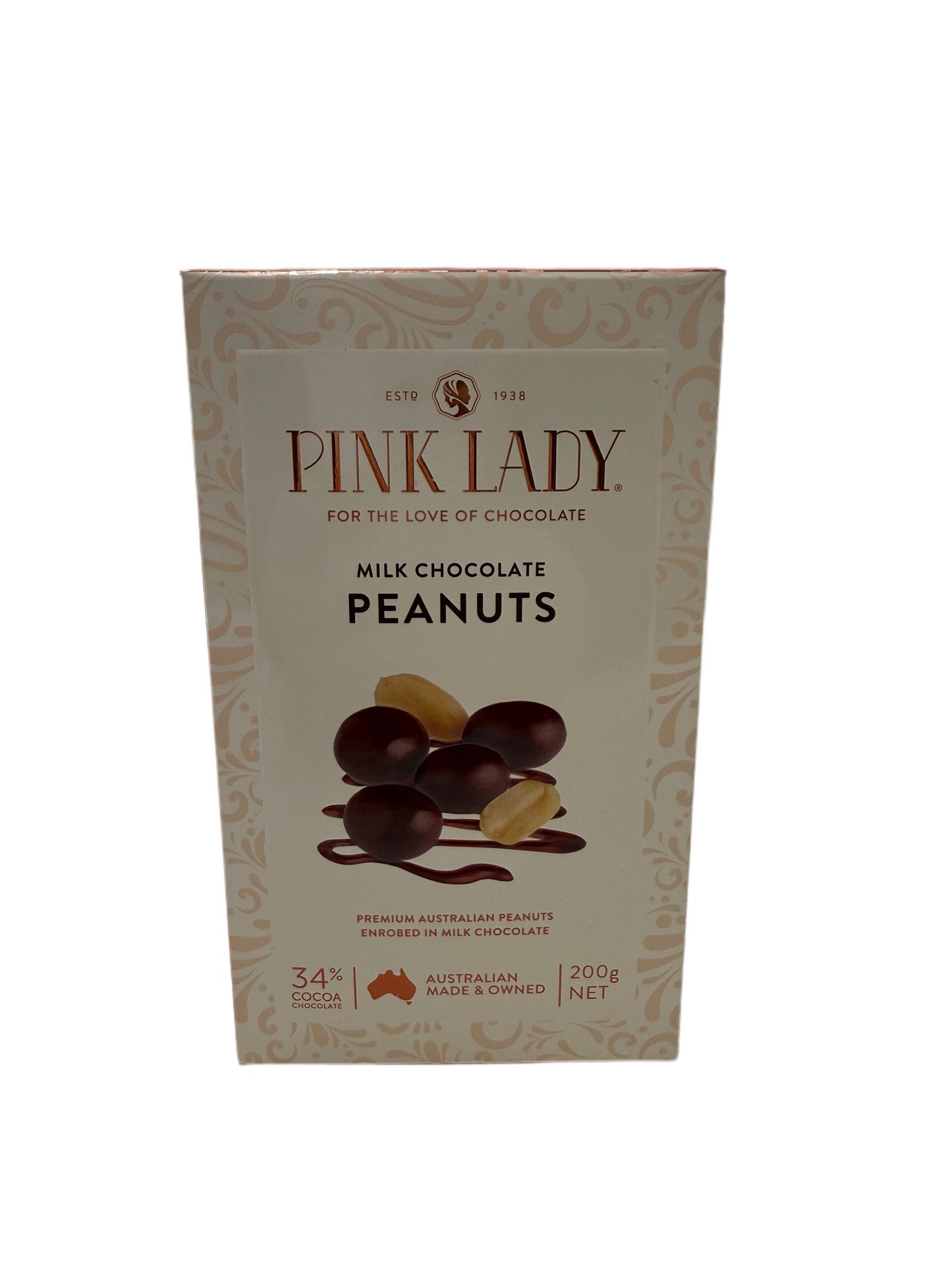 Pink Lady Milk Choc Peanuts