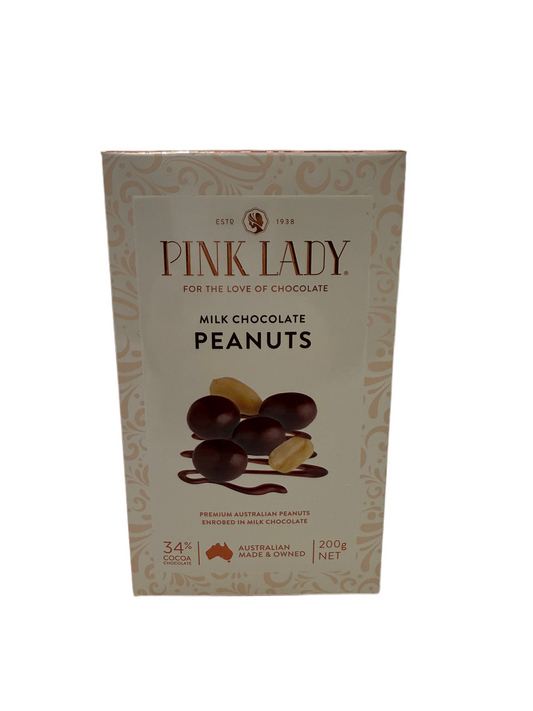 Pink Lady Milk Choc Peanuts