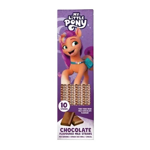 My Little Pony Chocolate Flavoured Milk Straws