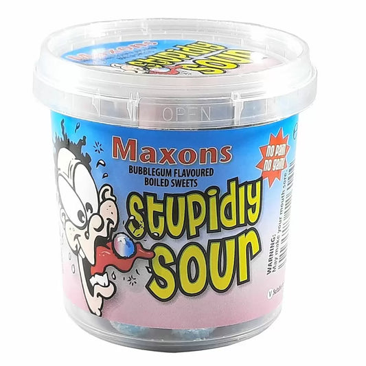 Maxons Stupidly Sour Bubblegum Flavour 100g