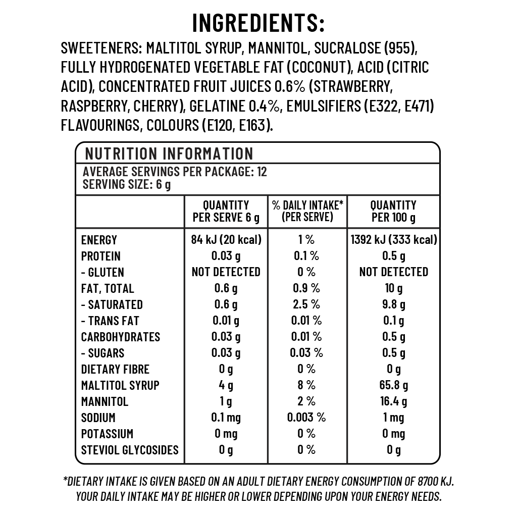 Sugarfree - Orange & Turmeric flavoured Ginger Candies 60g