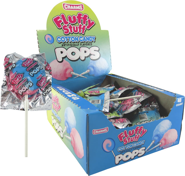 Fluffy Stuff Cotton Candy Pops