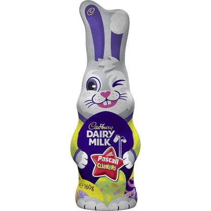 Cadbury Dairy Milk Chocolate Pascall Clinkers Easter Bunny 160g