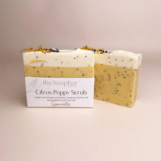 Citrus Poppy Scrub Soap