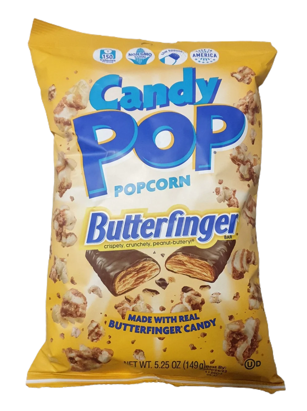 Candy Pop Butterfinger Popcorn