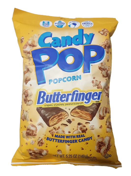 Candy Pop Butterfinger Popcorn