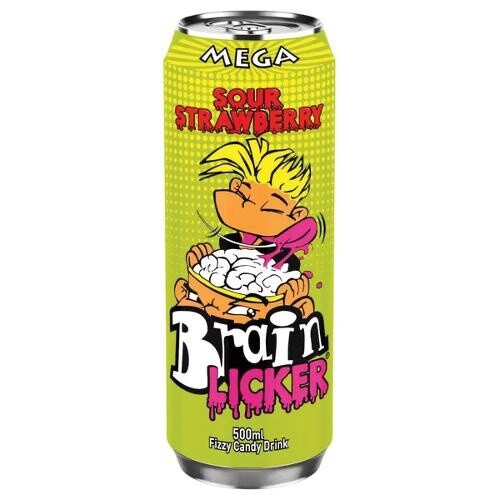 Mega Brain Licker Strawberry Soda