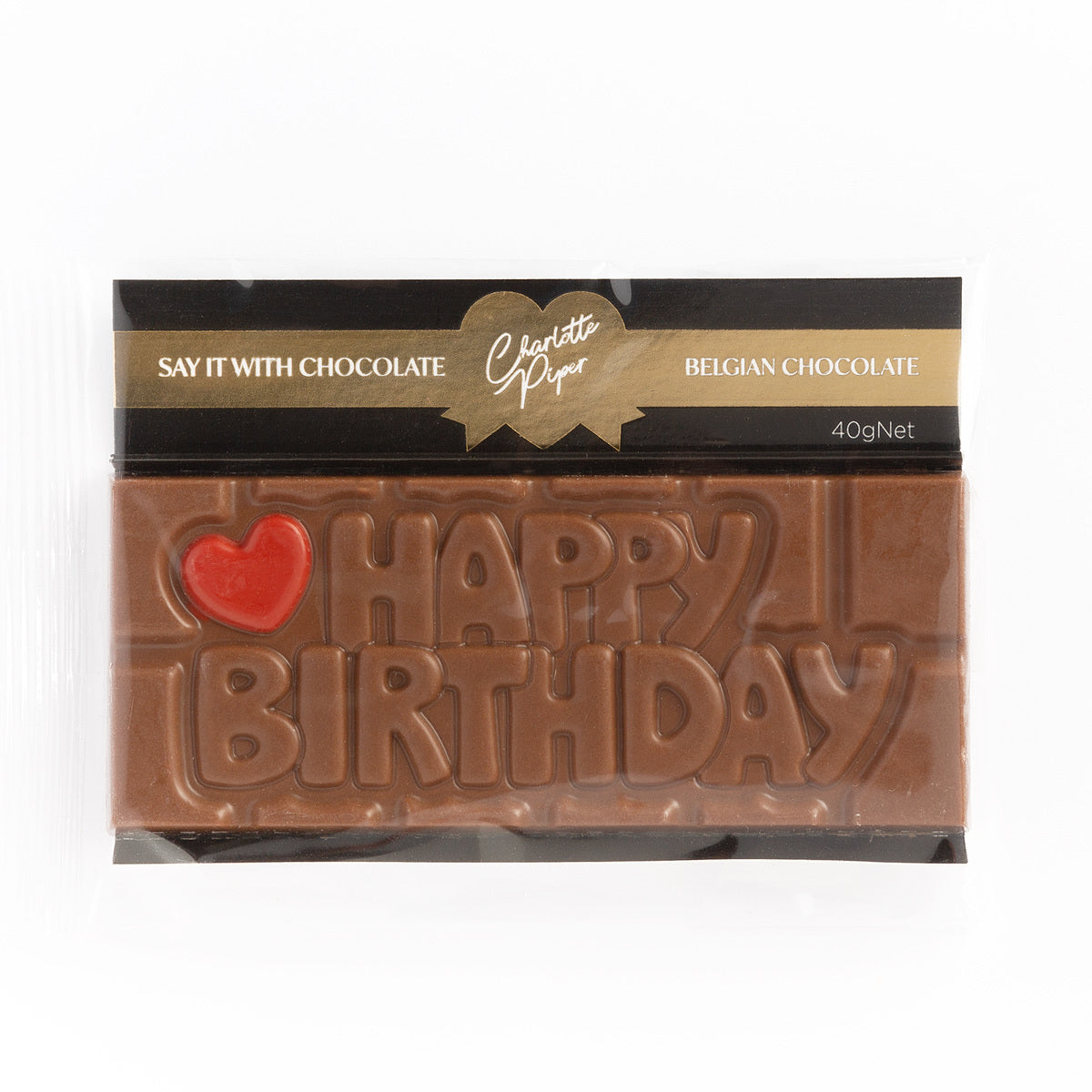 Happy Birthday Chocolate Bar 40g