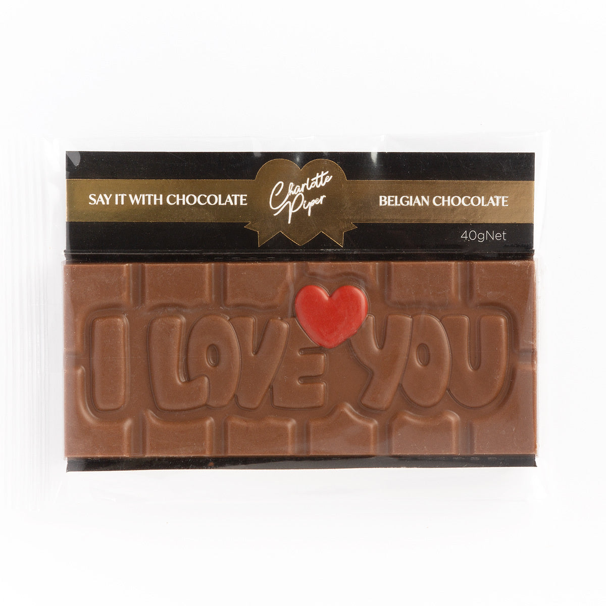 I love you Chocolate Bar 40g