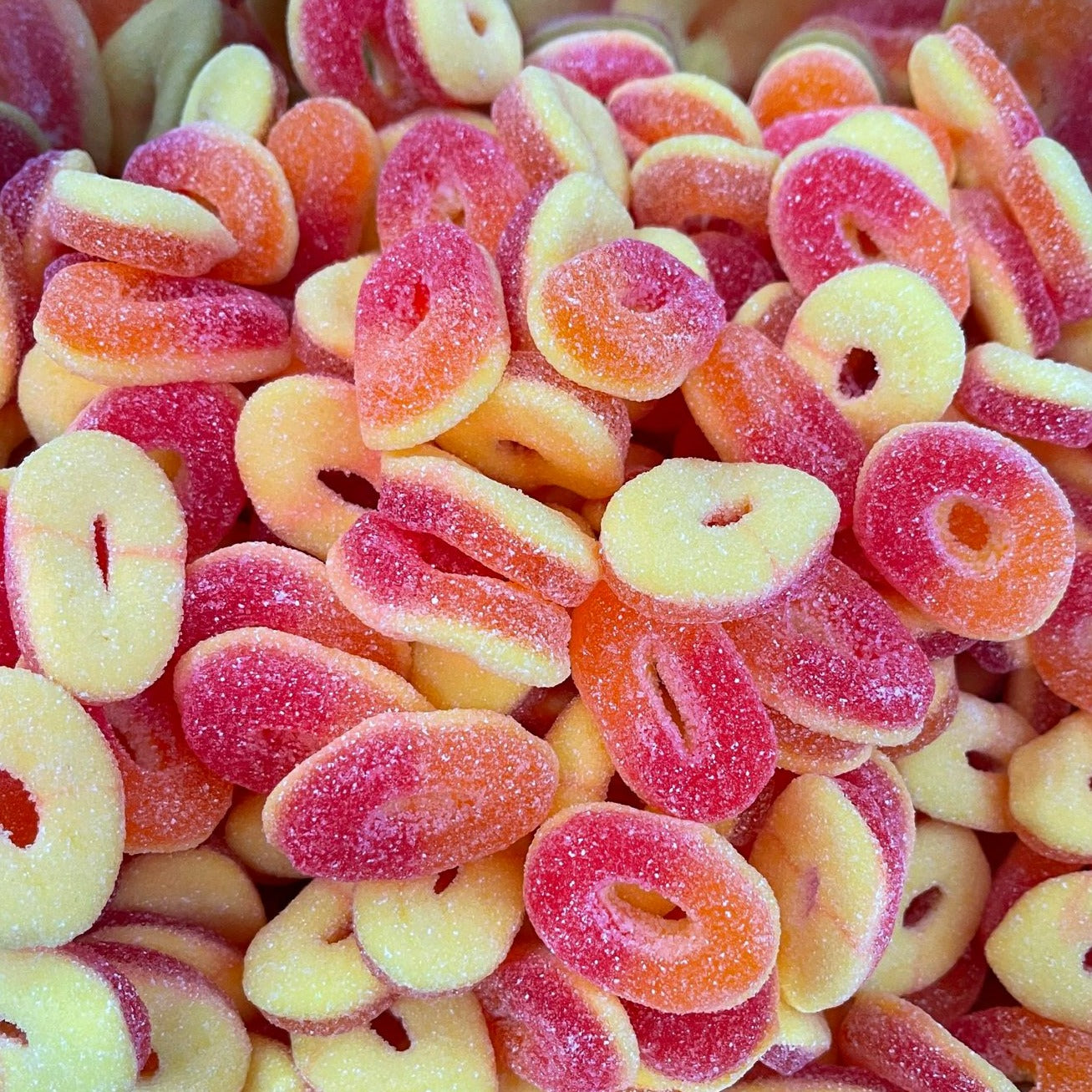 TROLLI SOUR PEACH RINGS