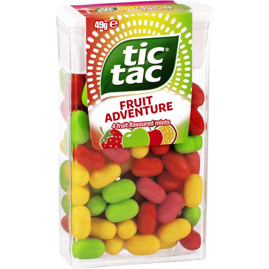 Tic Tac Fruit Adventure 49g