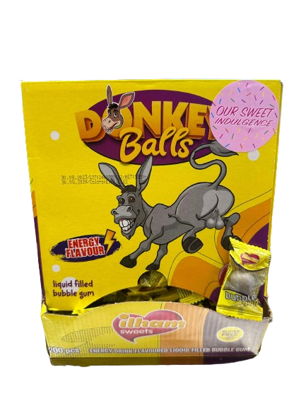 Donkey Balls Bubble Gum