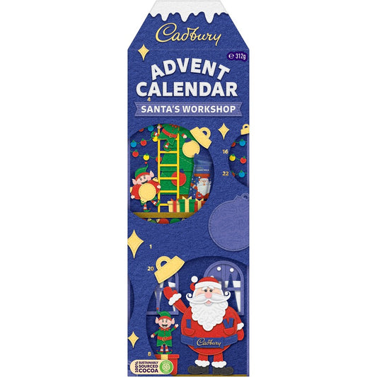 Cadbury 3D Chocolate Advent Calendar 312g