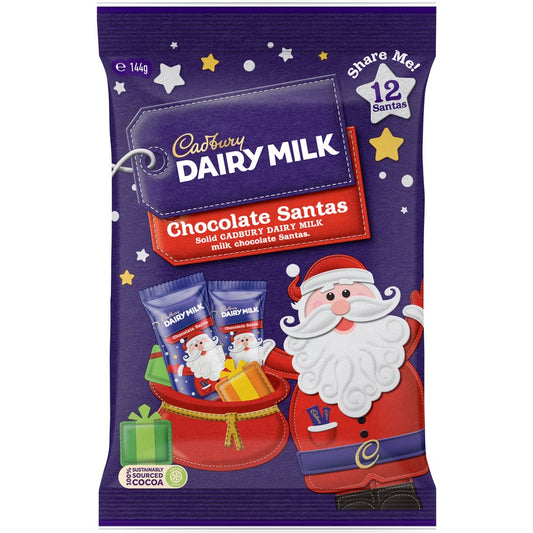 Cadbury Christmas Santa Sharepack 144g