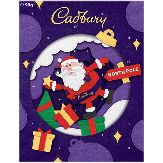 Cadbury Christmas Advent Calendar 90g