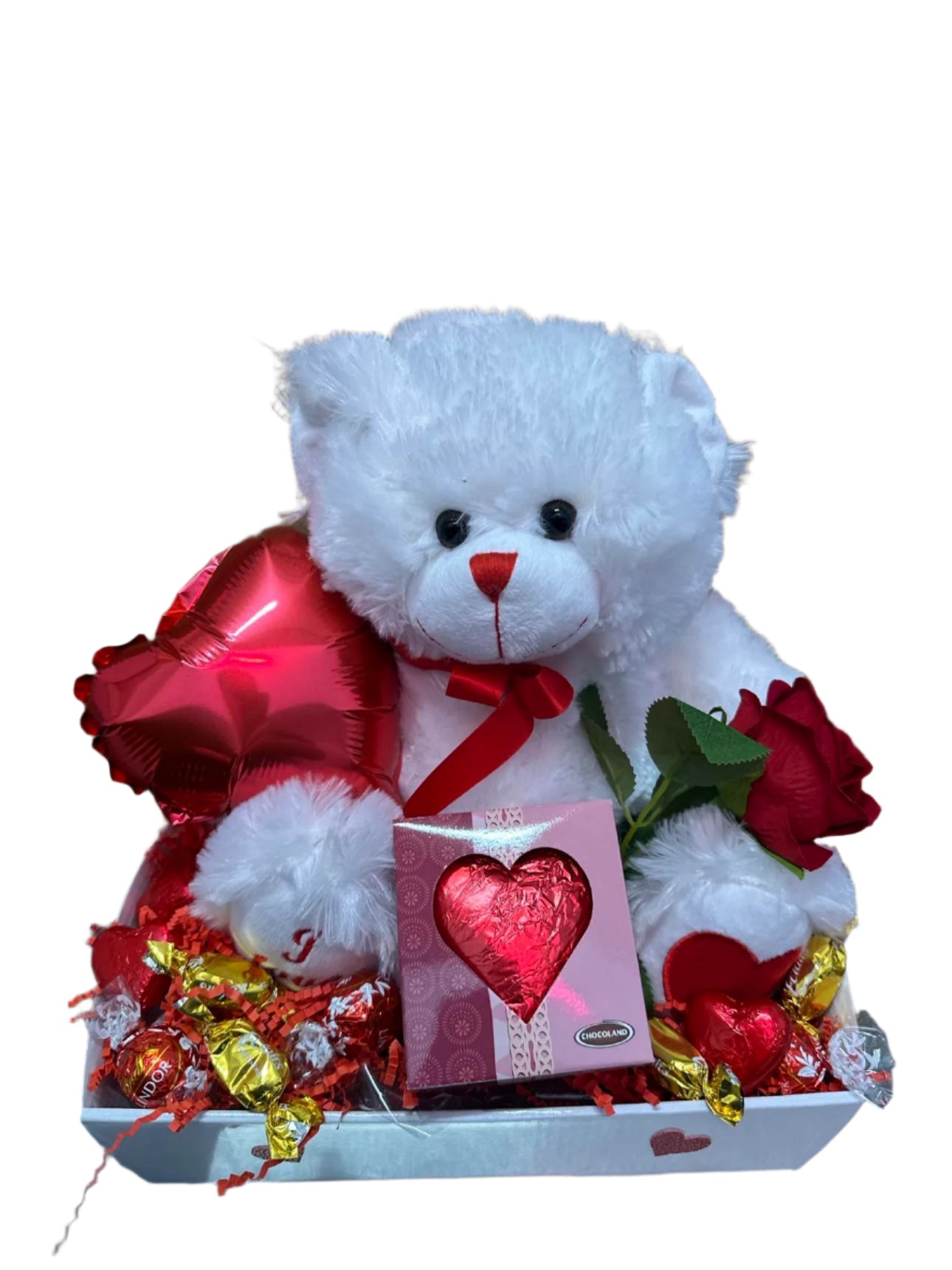 Medium Teddy and Choc Hamper